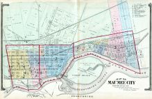 Maumee City, Lucas County and Part of Wood County 1875 Including Toledo